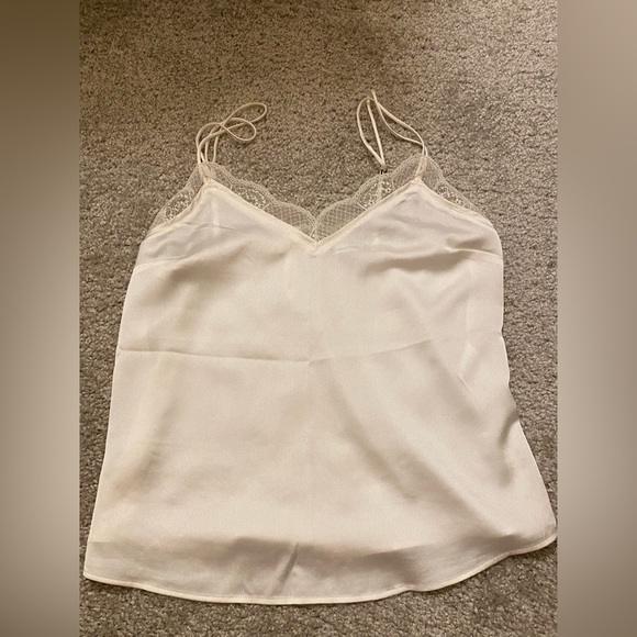 Abercrombie & Fitch Cream Satin Cami - Picture 1 of 4